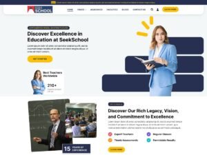 Free Scholarship School WordPress Theme