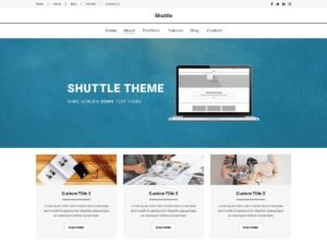 Free Shuttle Mag WordPress Theme
