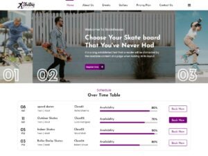 Free Skating Routines WordPress Theme
