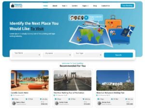 Free Traveler Booking WordPress Theme
