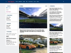 Free Tutu Sports WordPress Theme