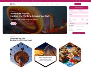 Free Unique Fun Center WordPress Theme