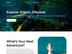 Free Voyago WordPress Theme
