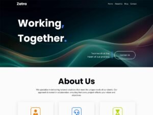 Free Zatra WordPress Theme