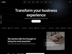Free hardlight WordPress Theme