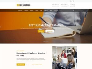 Free BC Consulting WordPress Theme