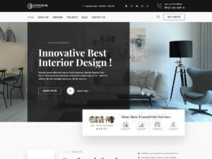 Free Bosa Interior Design WordPress Theme