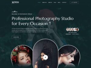 Free Bosa Photograph WordPress Theme