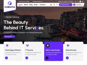 Free Corvita WordPress Theme