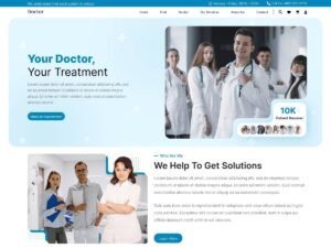 Free Doctor General Physician WordPress Theme