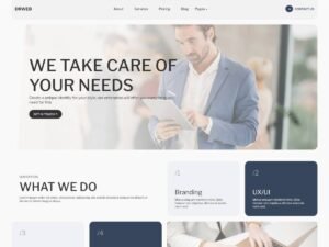 Free Drweb WordPress Theme
