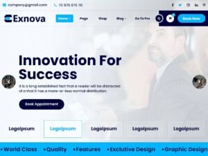 Free Exnova WordPress Theme