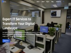 Free ITByte WordPress Theme