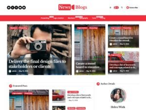 Free Newsblogs WordPress Theme