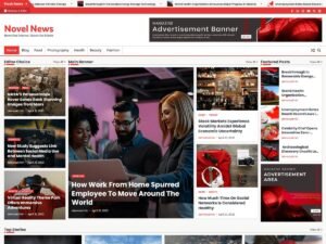 Free Novel News WordPress Theme