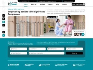 Free Old Age Home WordPress Theme
