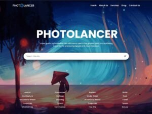 Free Photolancer WordPress Theme