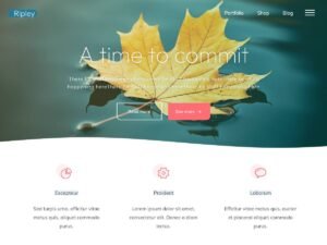 Free Ripley WordPress Theme