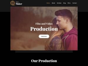 Free SKT Moviemaker WordPress Theme