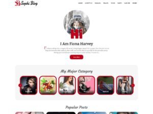 Free Sophi Blog WordPress Theme