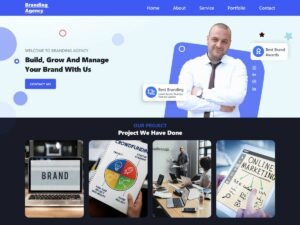 Free Titan Branding Agency WordPress Theme