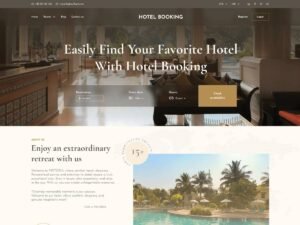 Free Ultimate Hotel Booking WordPress Theme