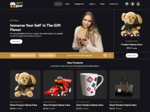 Free VW Gift Shop WordPress Theme