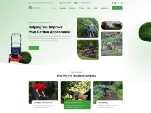 Free Vegetable Gardening WordPress Theme