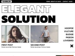 Free Babbler WordPress Theme