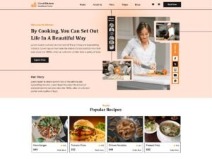 Free Cloud Kitchen WordPress Theme