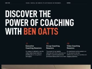 Free CoachBen WordPress Theme