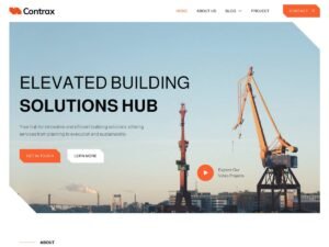 Free Contrax Lite WordPress Theme