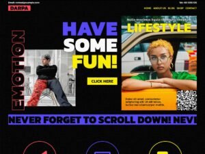 Free Darpa WordPress Theme