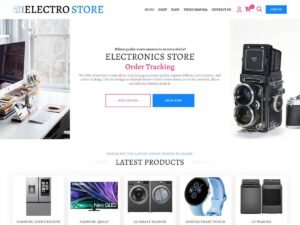 Free ElectroStore WordPress Theme