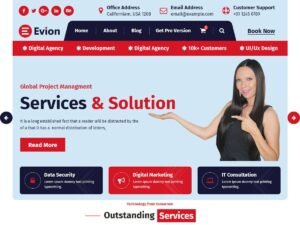 Free Evion WordPress Theme
