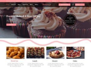 Free Fresh Bakers WordPress Theme