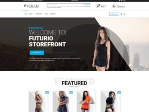 Free Futurio Storefront WordPress Theme