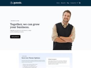 Free Gutenic WordPress Theme
