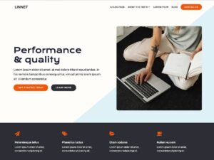 Free Linnet WordPress Theme