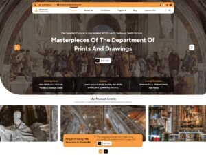 Free Museum Artifact WordPress Theme