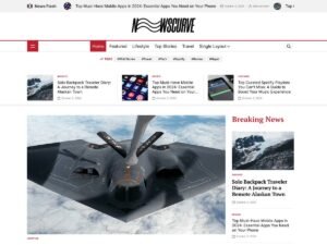 Free NewsCurve WordPress Theme