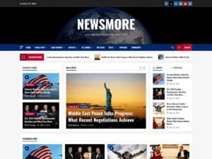 Free NewsMore WordPress Theme