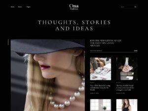Free Ona Fashion WordPress Theme