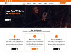Free Party Corp WordPress Theme
