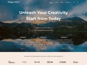 Free Prespa Travel WordPress Theme