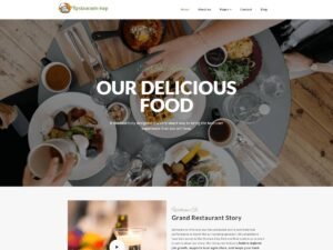Free Restaurant Elementor WordPress Theme