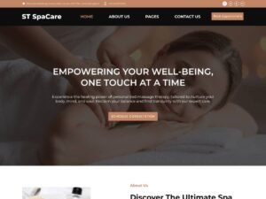 Free ST Spa WordPress Theme
