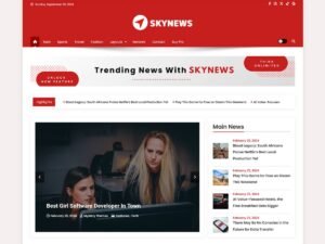 Free Skynews WordPress Theme