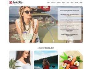 Free Sofi Blog WordPress Theme