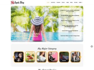 Free Sophi BlogBell WordPress Theme